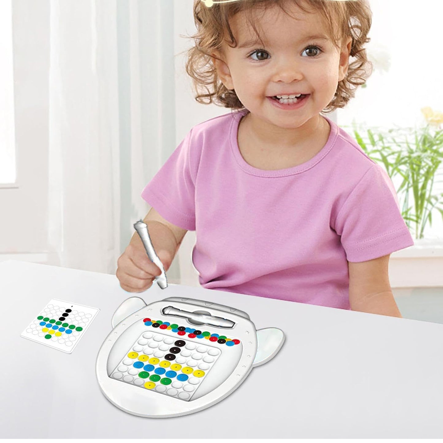 Space Rocket Magnetic Painting Board For Kids
