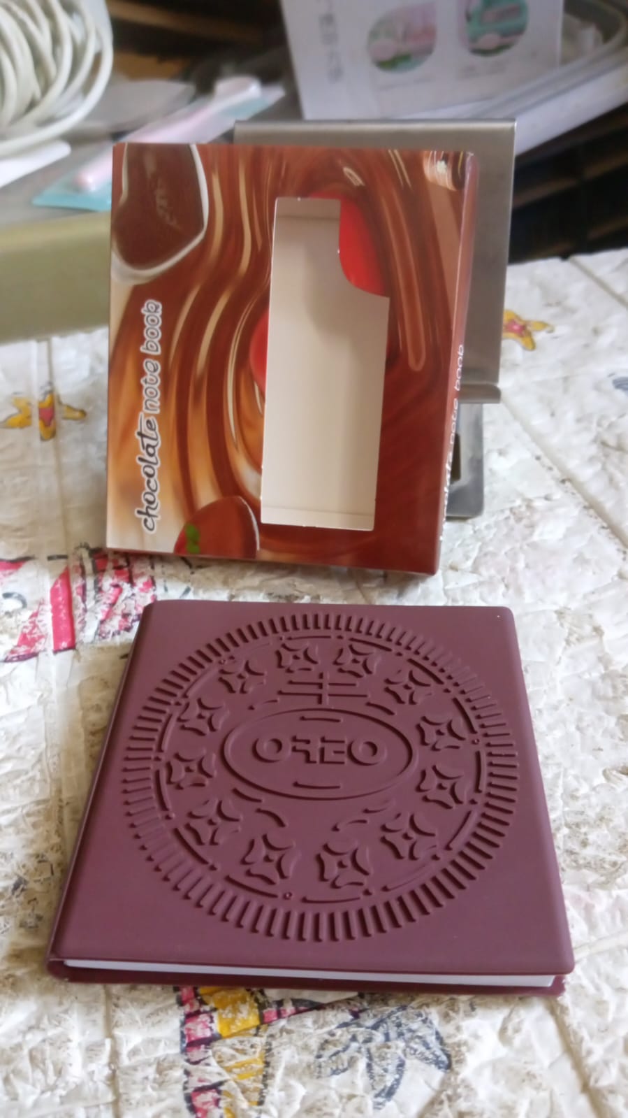 17670 Chocolate Diarynotebooks Original Chocolate Smell Writing Practice Book Early Learning Copybook Premium Chocolate Book (1pc Book 80 Pages)