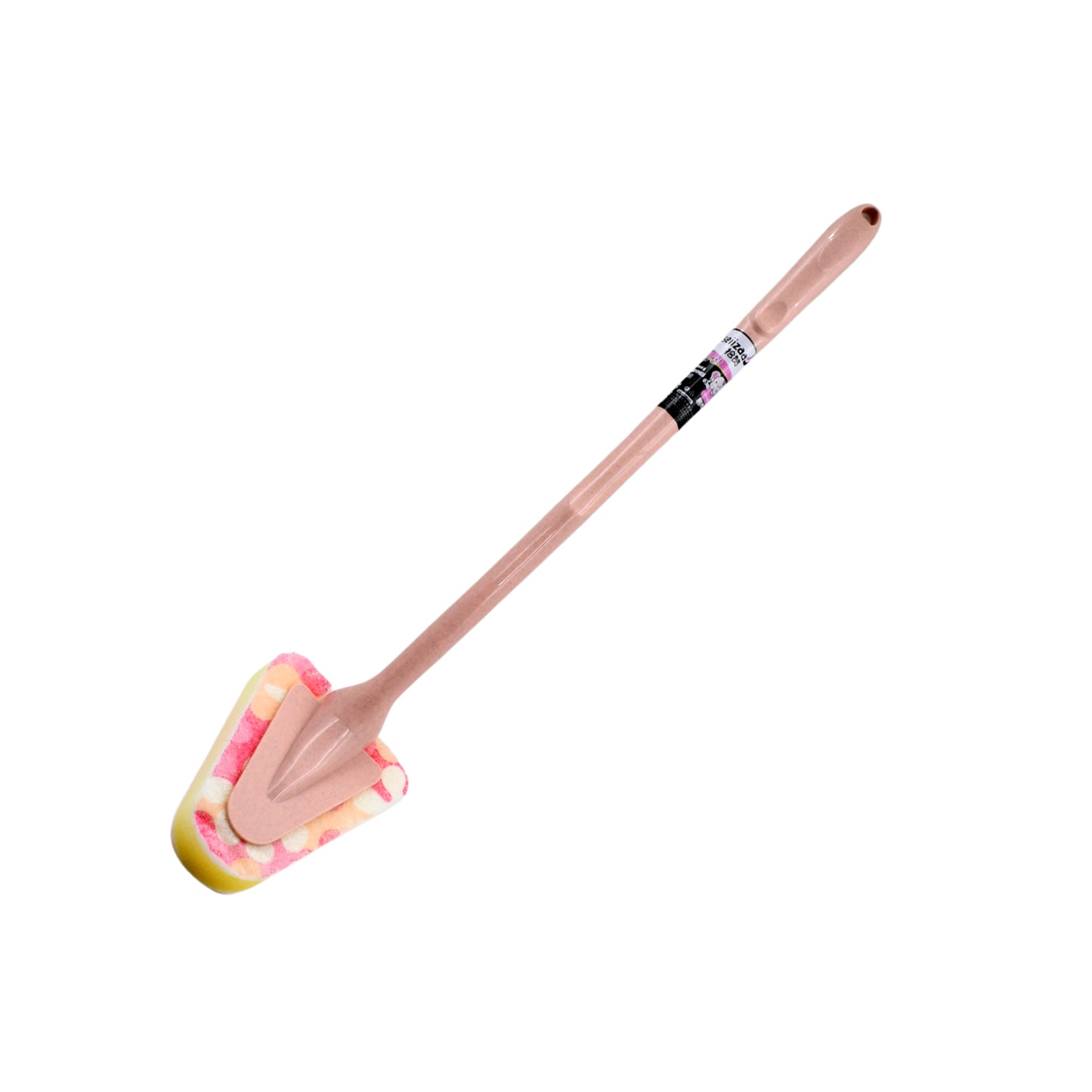 7223a Cleaning Supplies Kitchen Handle Universal Triangular Sponge Multifunctional Bathroom Brush Handle Kitchen Dining Bar