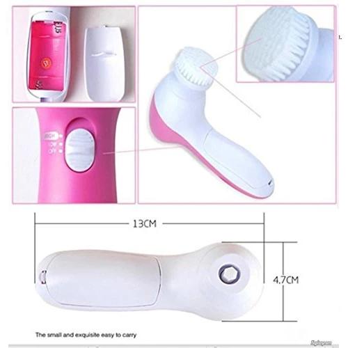340 -5-in-1 Smoothing Body Facial Massager (Pink)