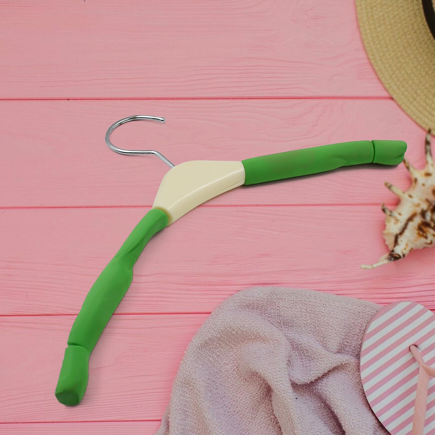Solid Sponge Hanger Non-slip Hanger Home No Trace Clothes Hanging Pants Clip Clothing Store Hangersclothes Hanger For Closet Wedding Dress Women Men Children Clothing (1 Pc Mix Color)