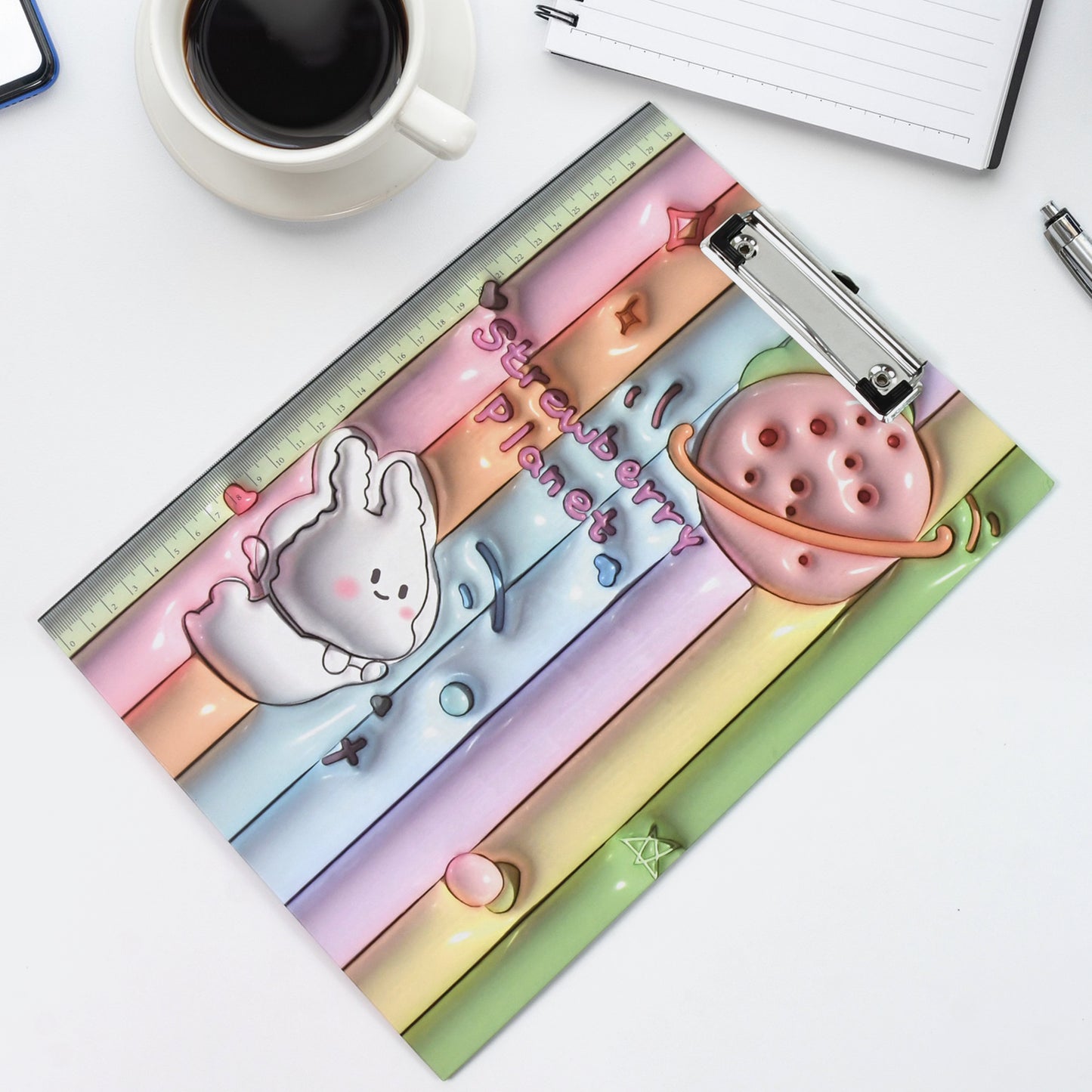 Wooden Paper Clipboard Writing Pad With Clip (1 Pc 3122 Cm)