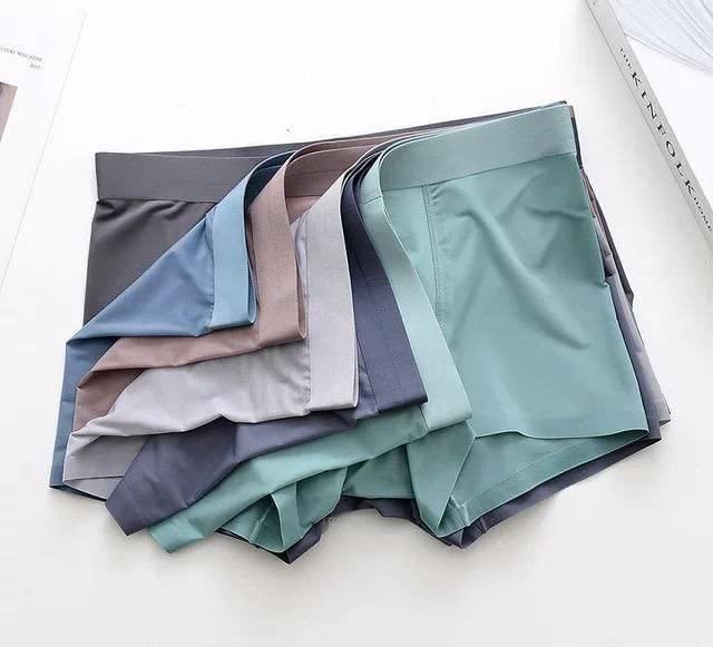 Men's Ice Silk Briefs Boxers (Pack of 3) Underwear