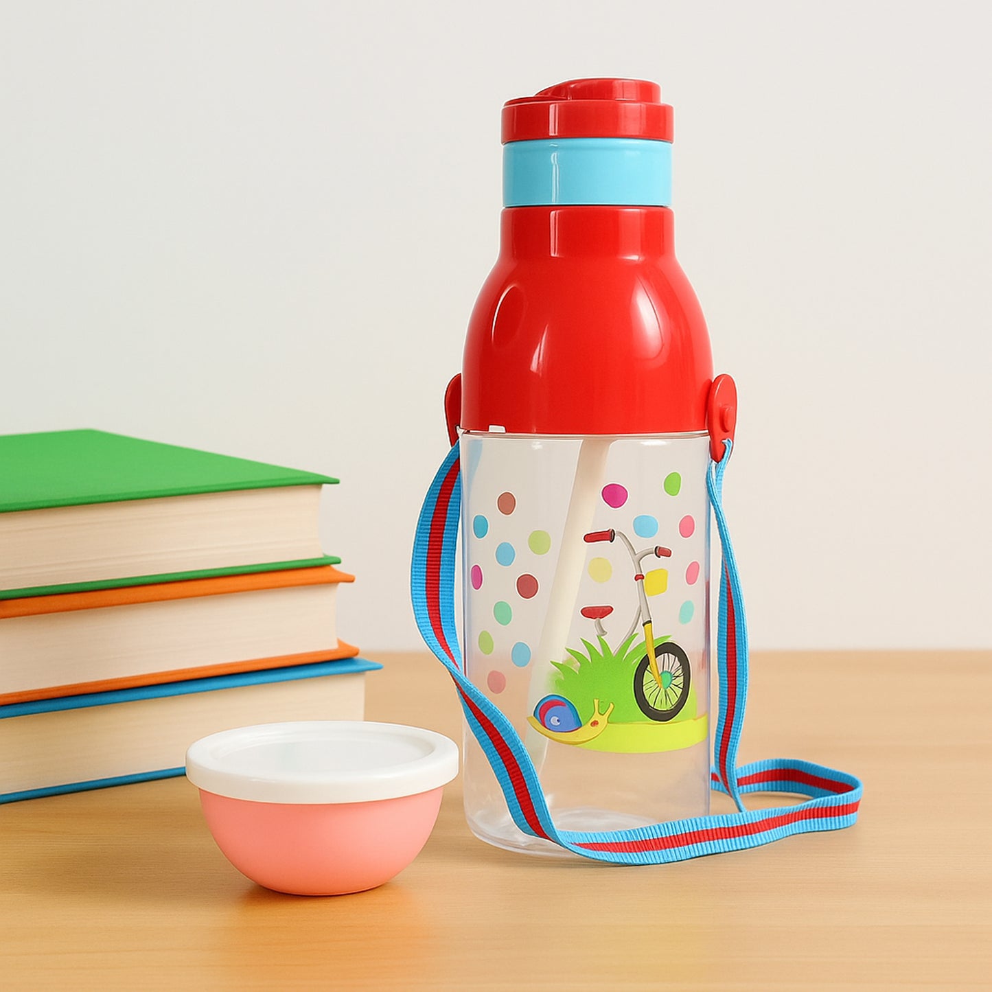 0273 Plastic Tranparent Sports Insulated Water Bottle With Dori Straw Easy To Carry High Quality Water Bottle Bpa-free Leak-proof For Kids School For Fridge Office Sports School Gym Yoga (1 Pc 800ml)