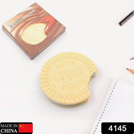 4145 Round Biscuits Diary Notebooks Original Biscuits Smell Writing Practice Book Early Learning Copybook Premium Biscuits Book ( 1pc Book )