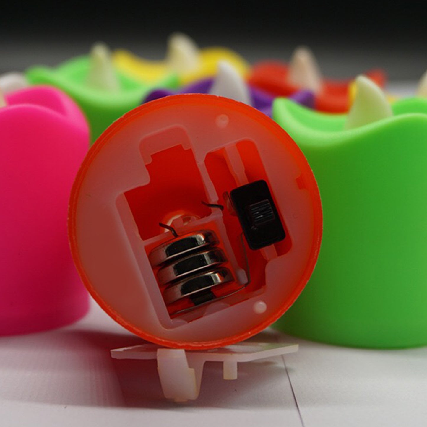 6429 10pcs Festival Decorative - Led Tealight Candles Battery Operated Candle Ideal For Party.