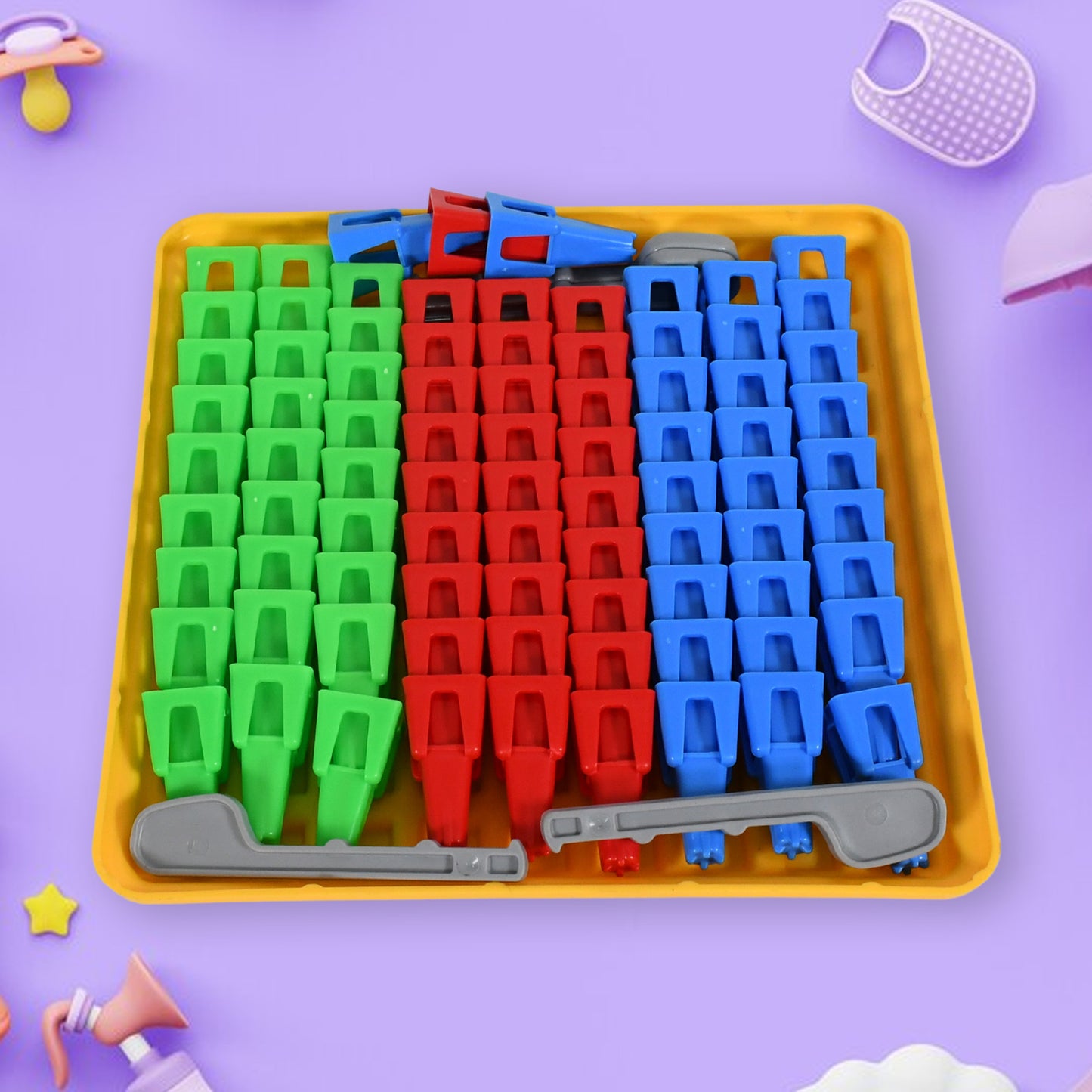 1936 Plastic Color Crush Game Board A Puzzle Game Challenges Educational Board Games Game For Kids Adults Birthdaygift(1 Set)