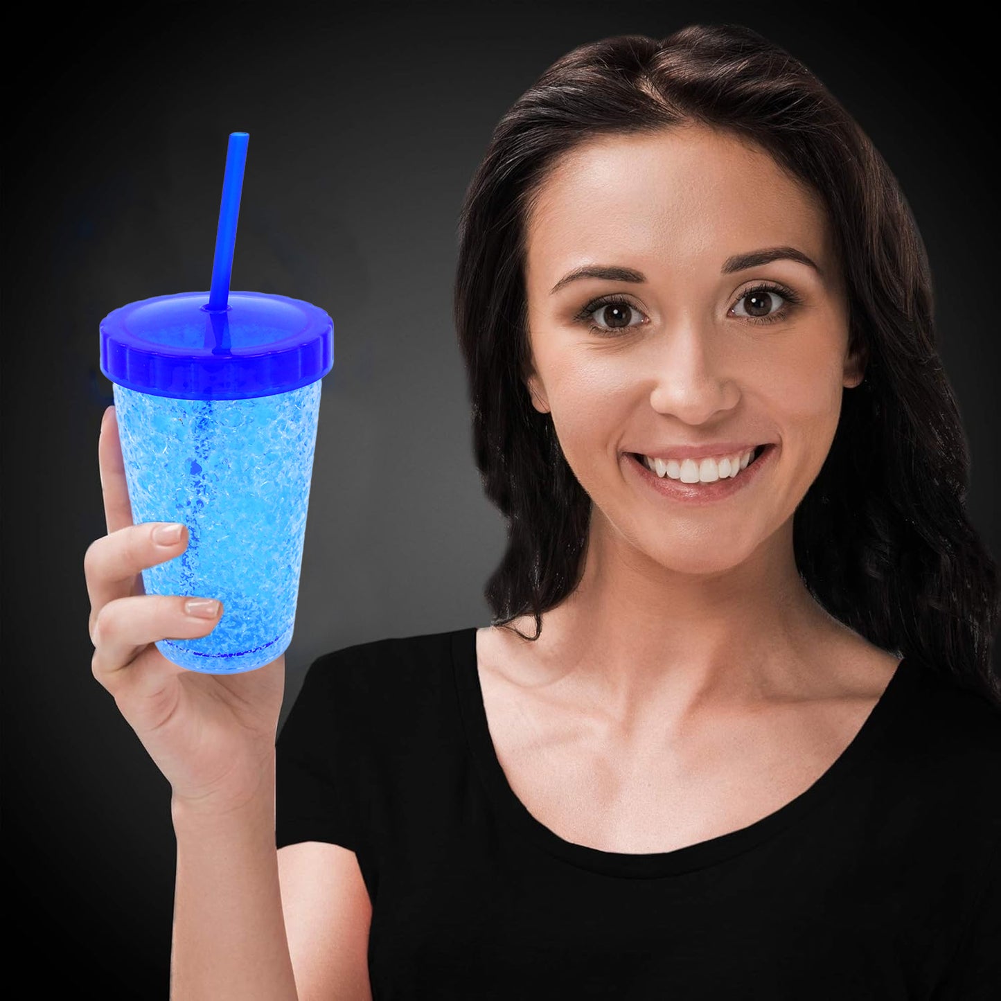 Plastic Reusable Sipper Tumbler With Lid And Straw (1 Pc 500 Ml Mix Color 1 Pc)