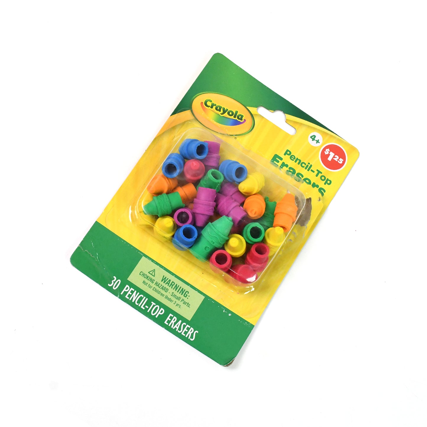 Pencil Top Eraser Rubber Erasers (1 Pc Mix Color)