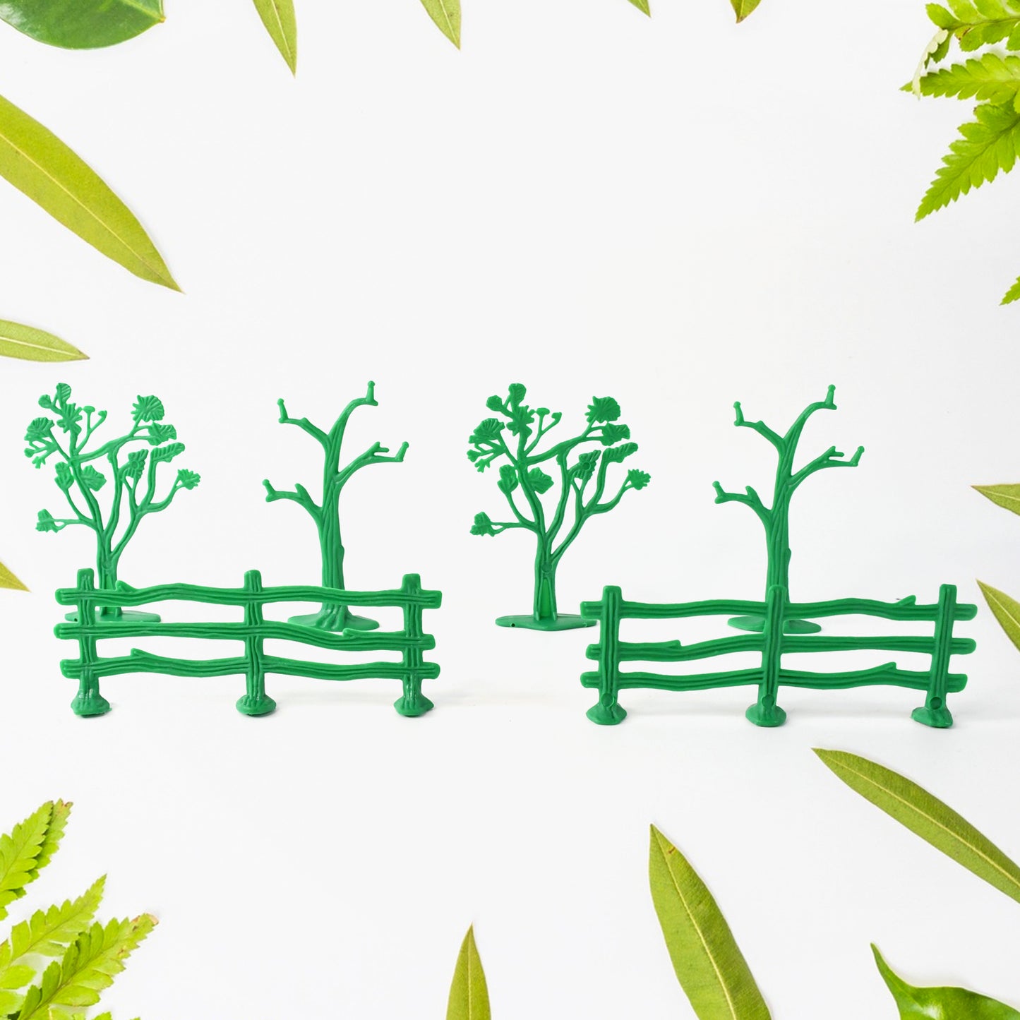 Animal Kingdom Plastic Toy Set For Kids (14 Pc)