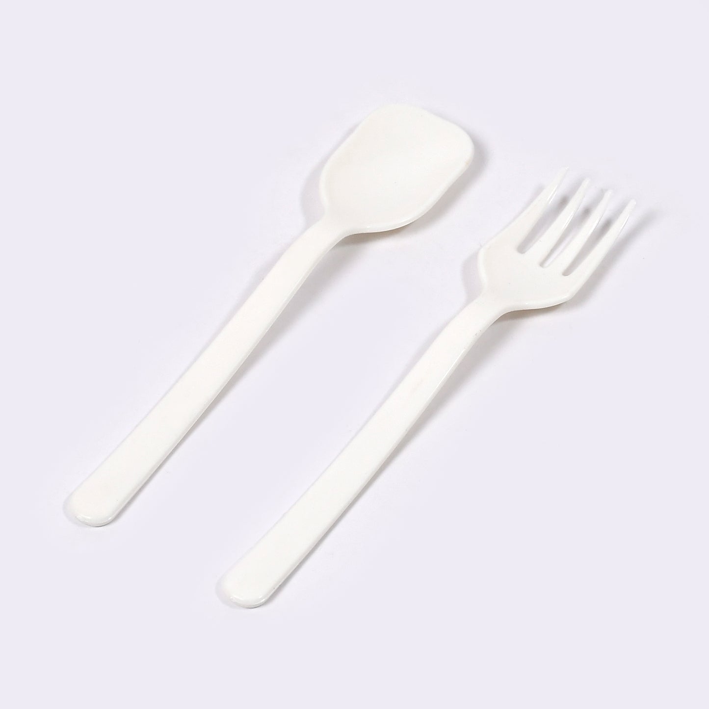 5239 Plastic Forks Spoon Cutlery-utensils Parties Dinners Catering Services Family Gatherings ( Pack Of 2)