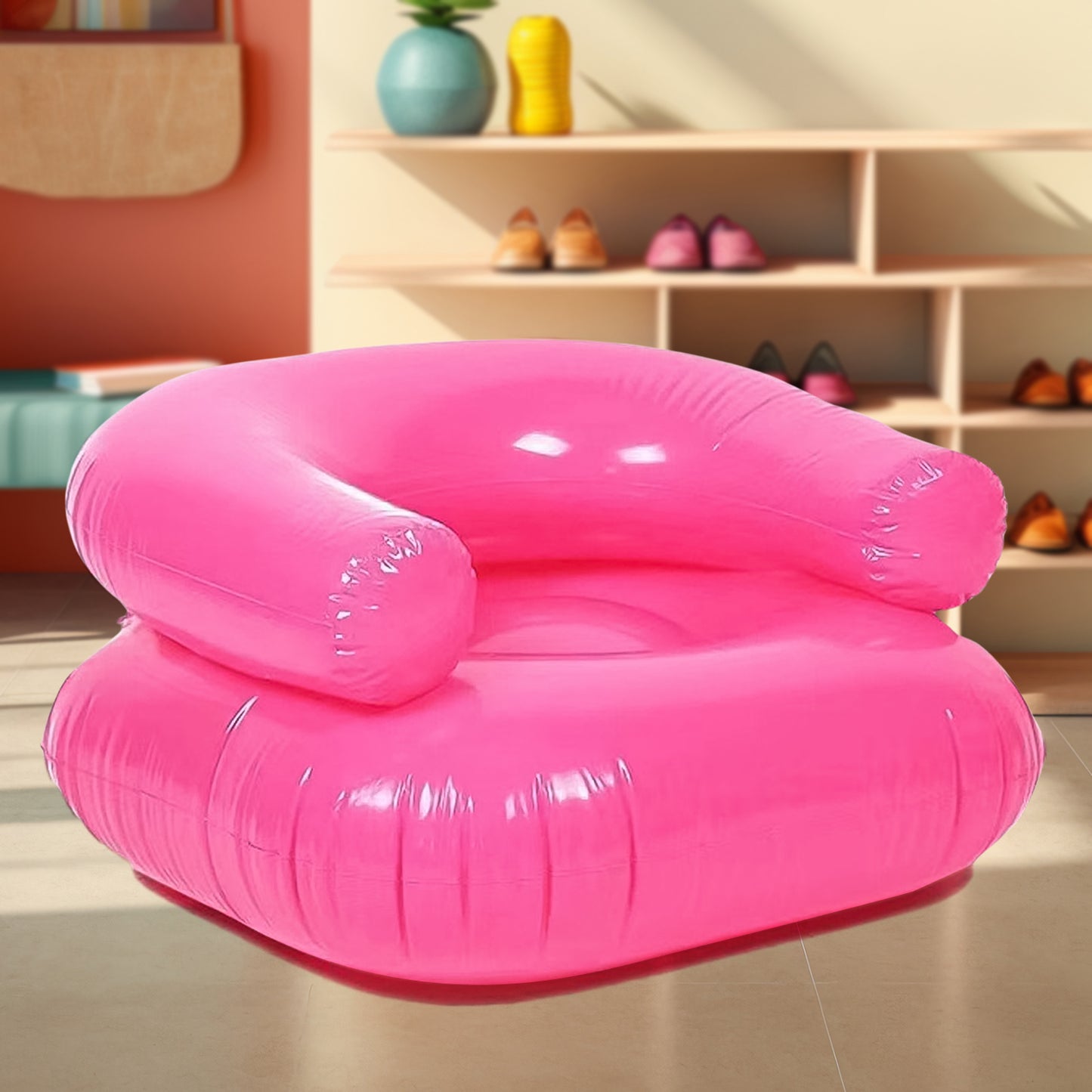 Inflatable Sofa Chair For Boys And Girls Suitable For Camping (28 Inch Approx 1 Set)