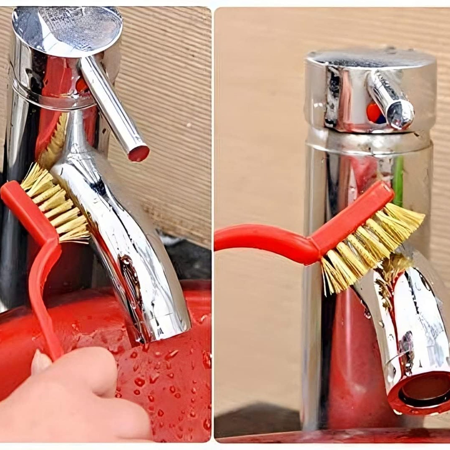 3pc Mini Wire Brush Set Brass Nylon Stainless Steel Bristles Household Cleaning Brush For Gas Stove Smoke Machine Tool Burner Tiles Tap Rust Removal Welding Slag Dirt Paint Scrubbing (3 Pcs Set)