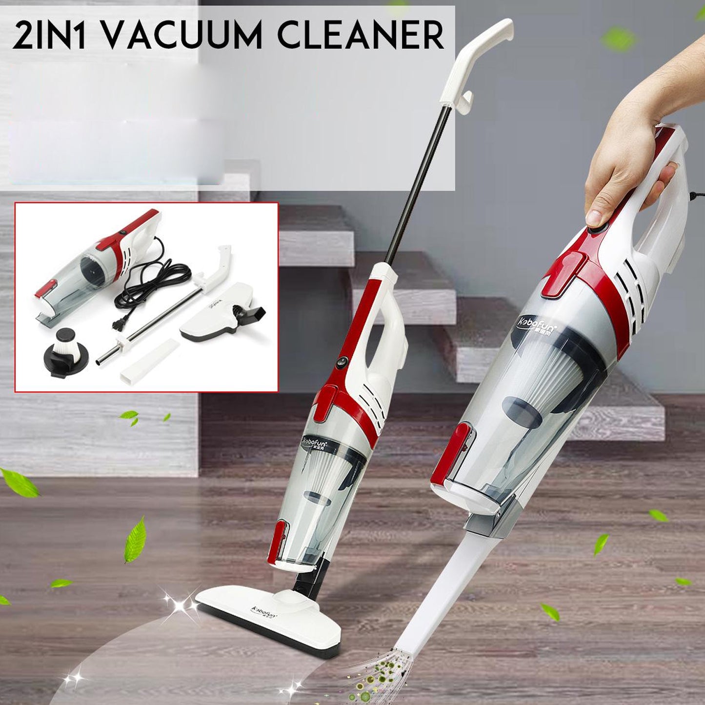 4046 Vacuum Cleaner Handheld Stick For Home And Office Use