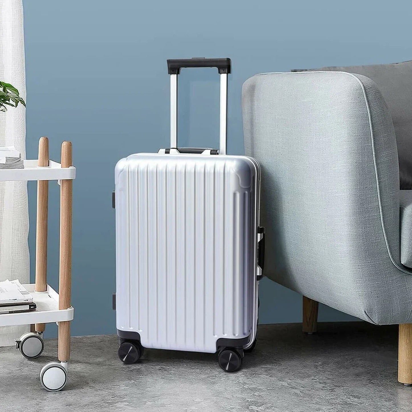 1105 Trolley Bag Big And Small Suitcase Bag For Men Women Use Bag ( Set Of 2 )