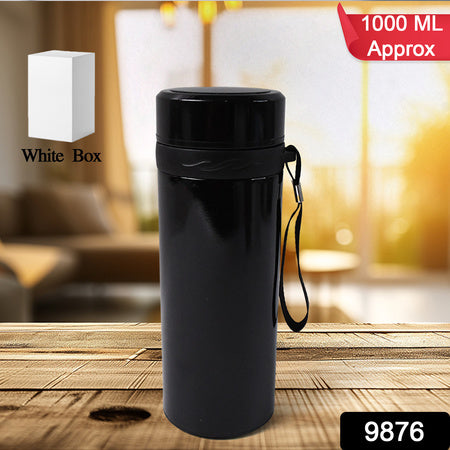 Stainless Steel Vacuum Thermos Flask Bottle (1000ml Approx 1 Pc)