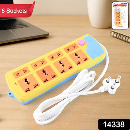Multi Socket Extension Board (8 Socket 1 Pc)