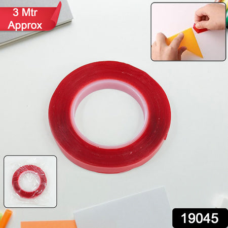 Heavy Duty Transparent Acrylic Foam Mounting Tape (3 Mtr Approx 1 Pc)