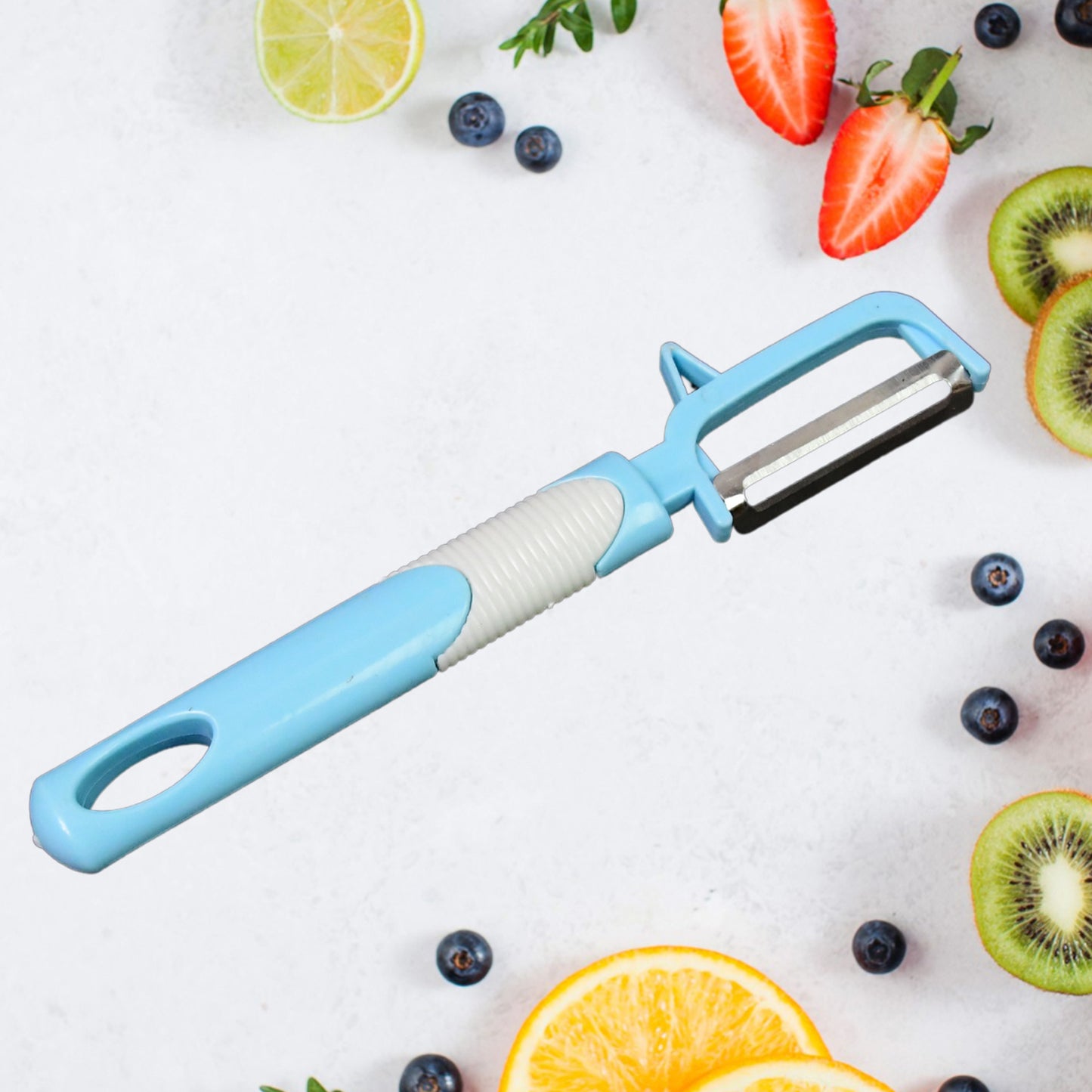 Multifunction Peeler Slicer With Plastic Handle (1 Pc Mix Color)