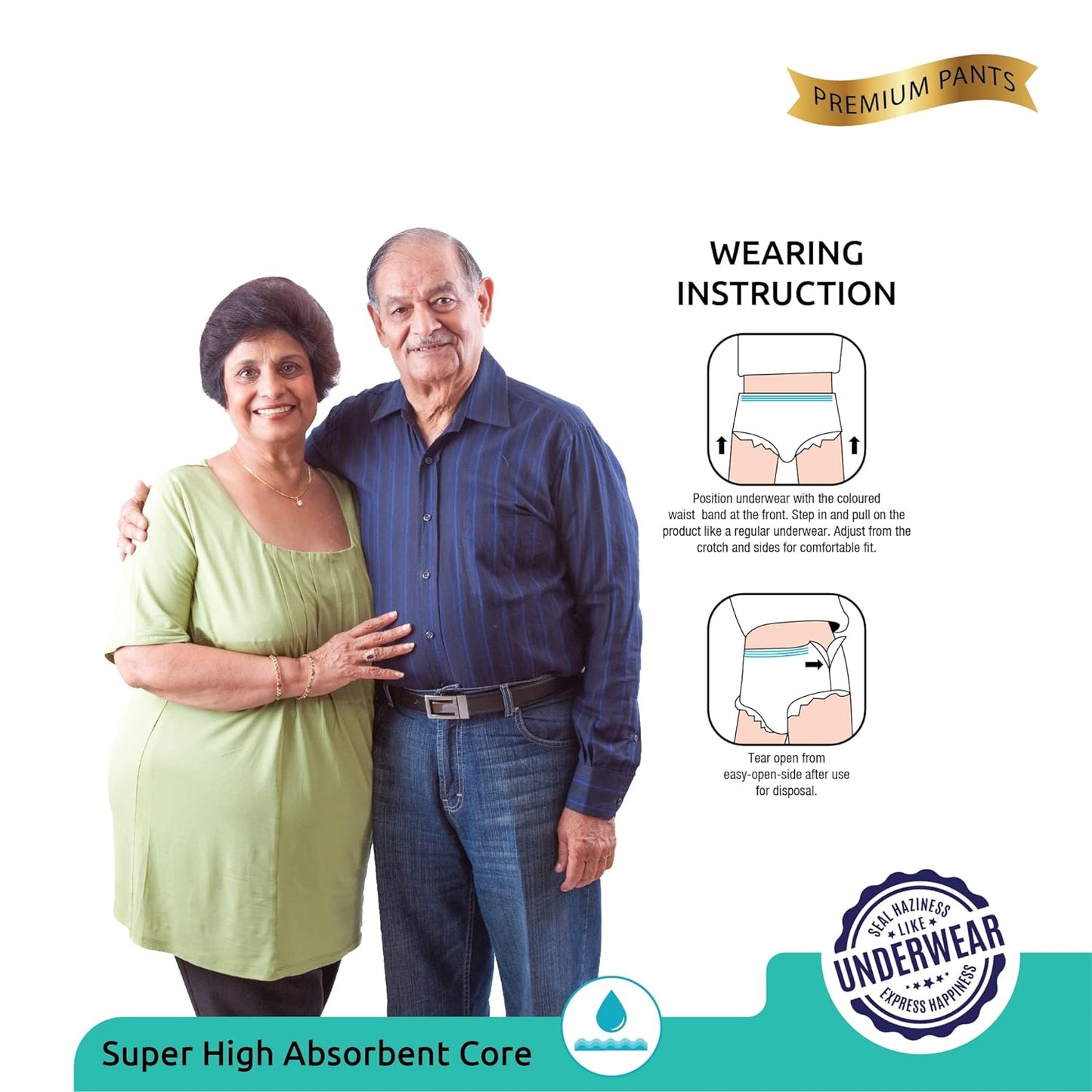 0964 Extra Large - Xxl Senior Care Adult Pull Up Diaper Pants(Waist Size (120-170 Cm 47 -67 Inch) (104 Pcs) Adult Diapers - Xl - Xxl (10 Pieces)