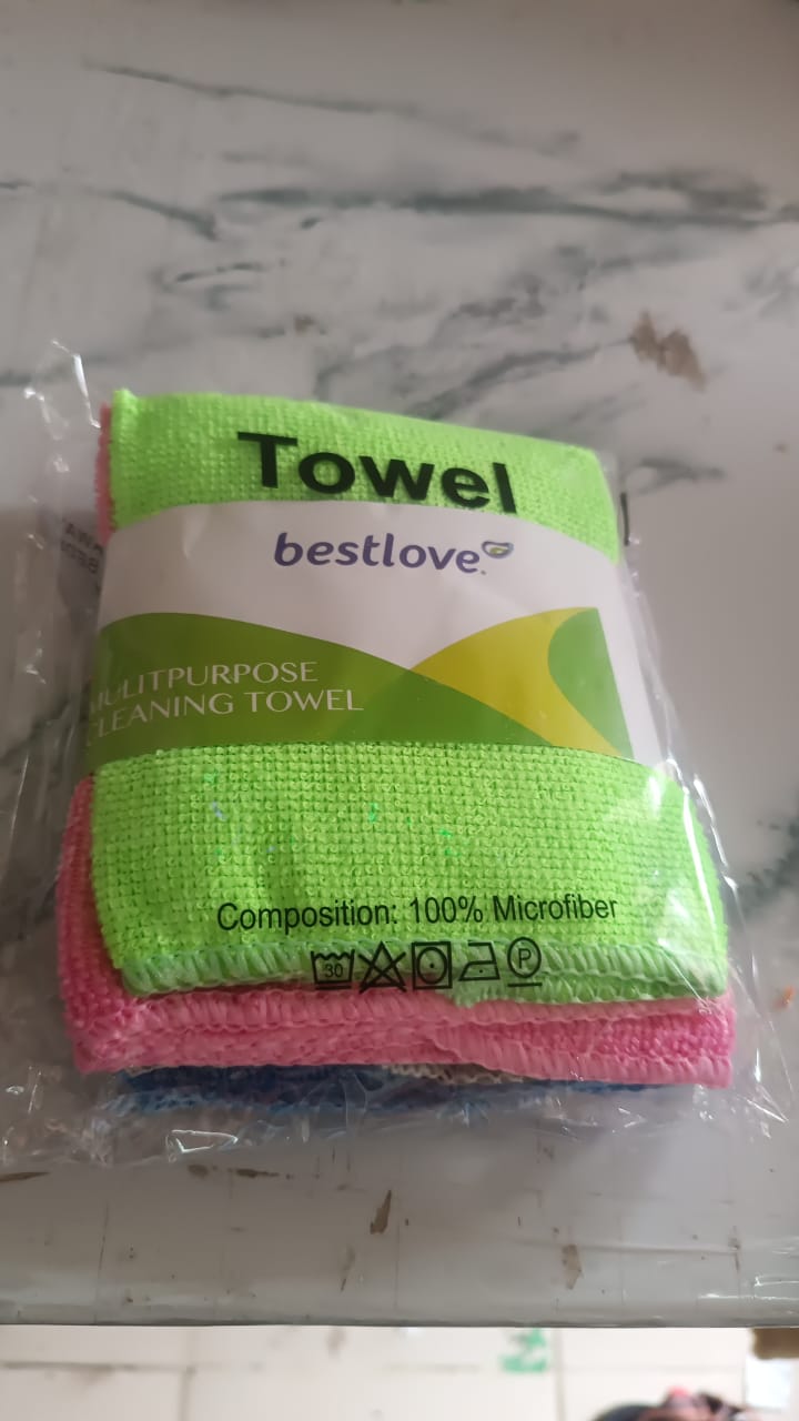 Multipurpose Microfiber Cleaning Cloth (30x30cm 4pc)