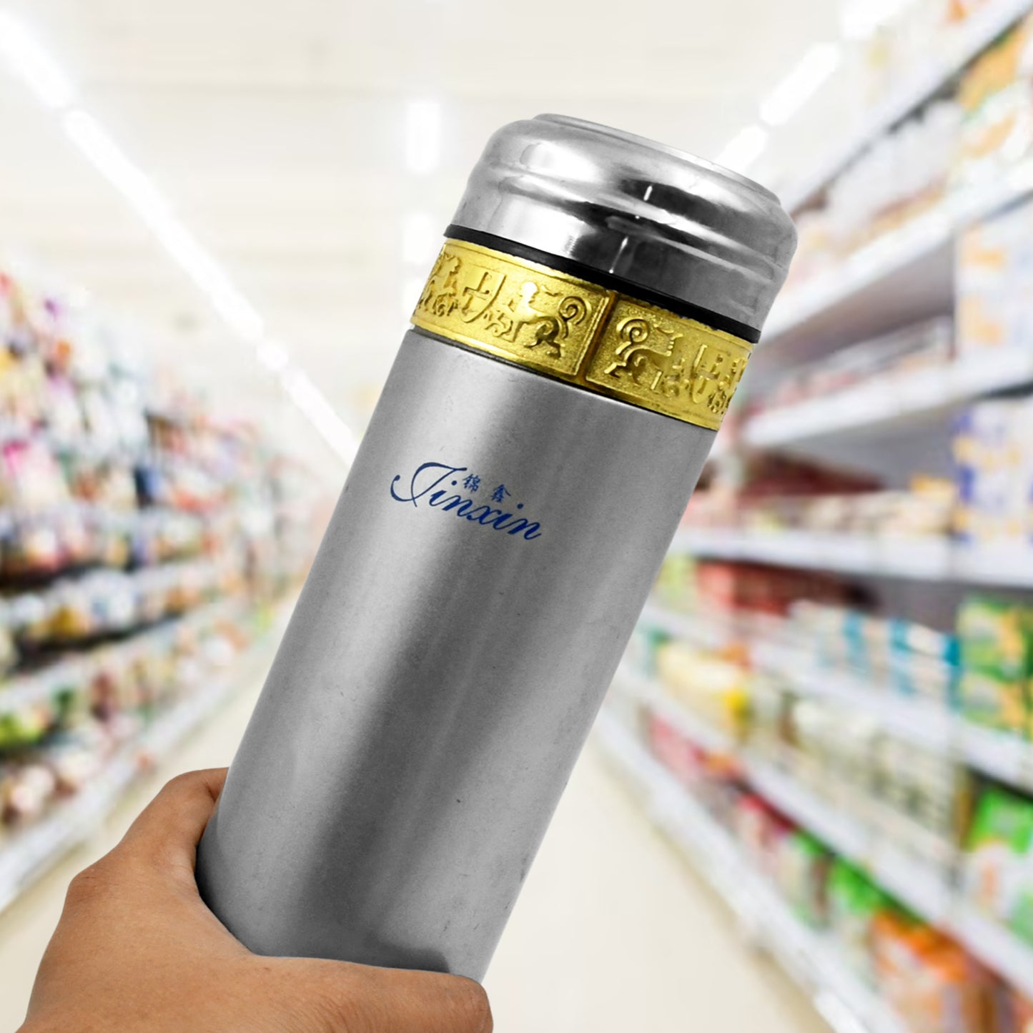 12810 Stainless Steel Water Bottle Leak Proof Rust Proof Hot Cold Drinks Gym Sipper Bpa Free Food Grade Quality Steel Fridge Bottle For Office Gym School (350 Ml Approx)