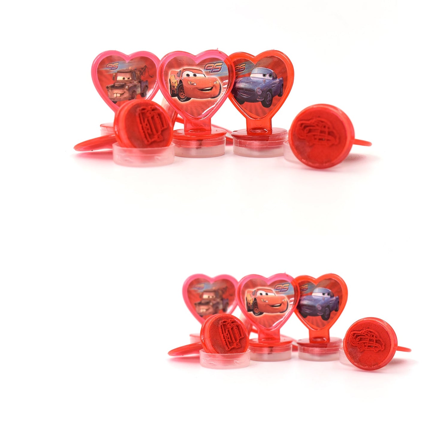 4807 6 Pc Car Stamp Set Used In All Types Of Household Places By Kids And Childrens For Playing Purposes.