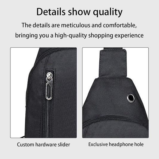 Crossbody Sling Bag With Adjustable Strap (1 Pc)