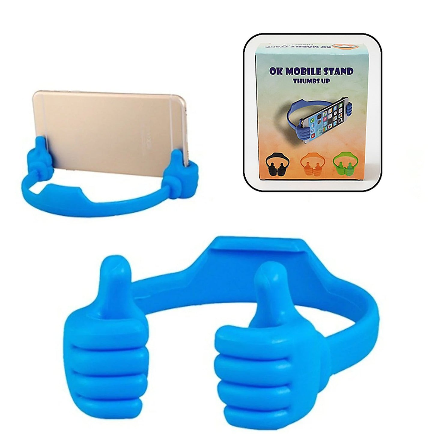 12845 Hand Shape Mobile Stand Used In All Kinds Of Places Including Household And Offices As A Mobile Supporting Stand (1 Pc With Color Box)