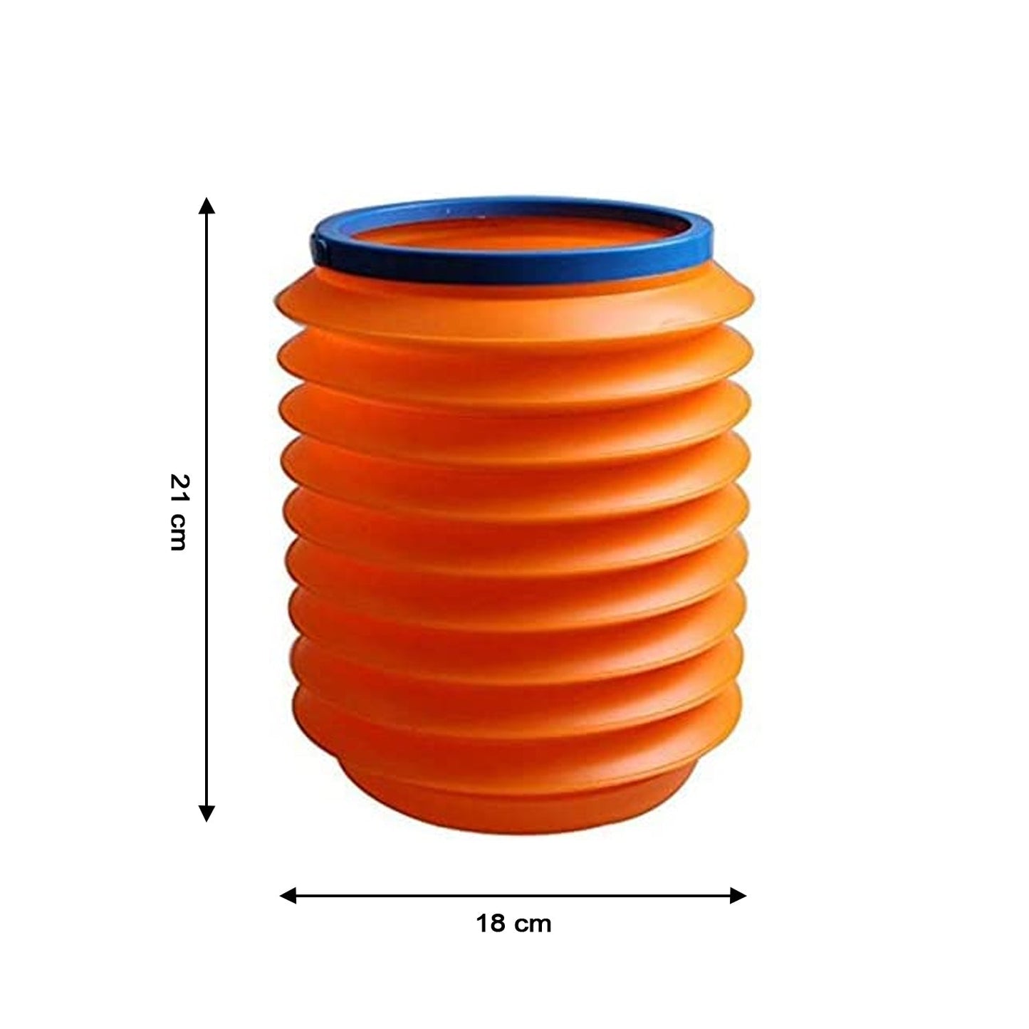 0245 Foldable Storage Bucket Water Container Dustbin Multiuse Bucket For Home Car Kitchen Use Bucket