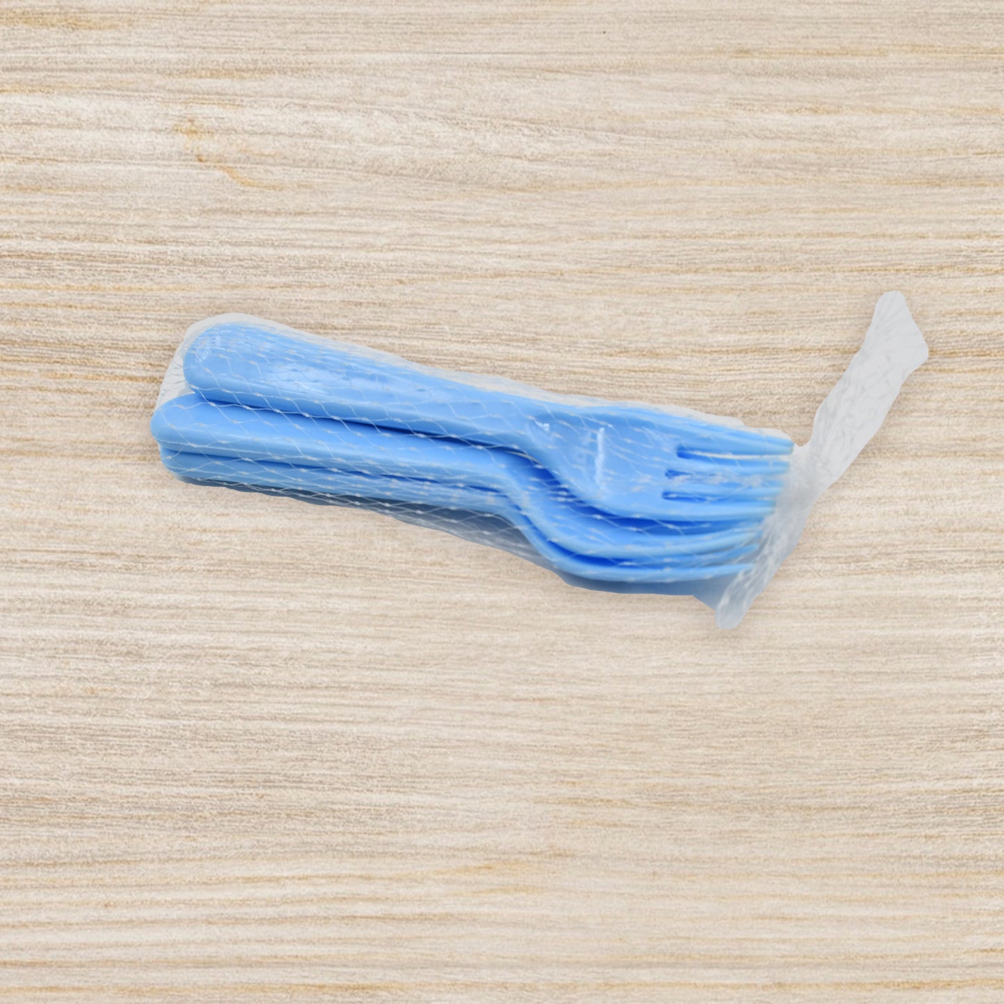 5895 Reusable Premium Heavy Weight Plastic Forks Party Supplies One Size Plastic 5pc Serving Fork Set For Kitchen Travel Home (5pc)