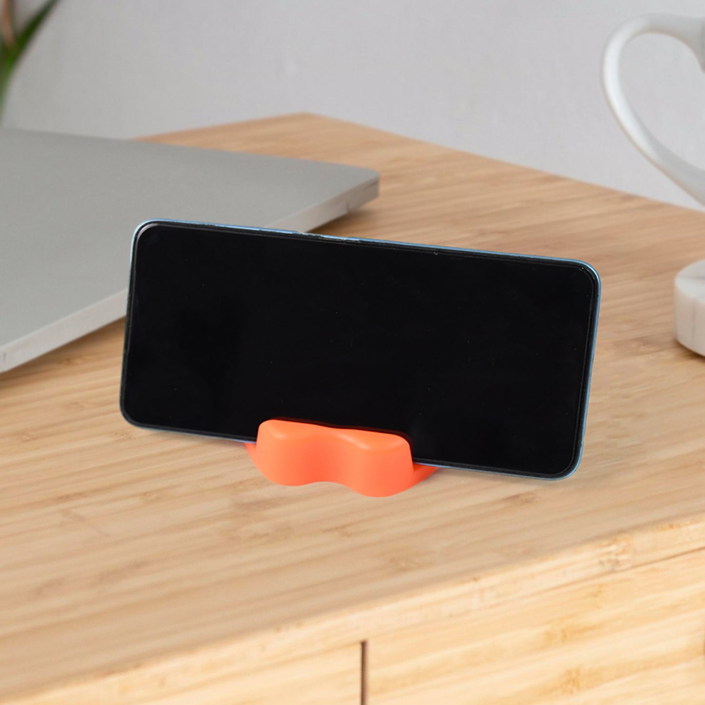 Apple-shaped Plastic Mobile Phone Holder (1 Pc Mix Color)