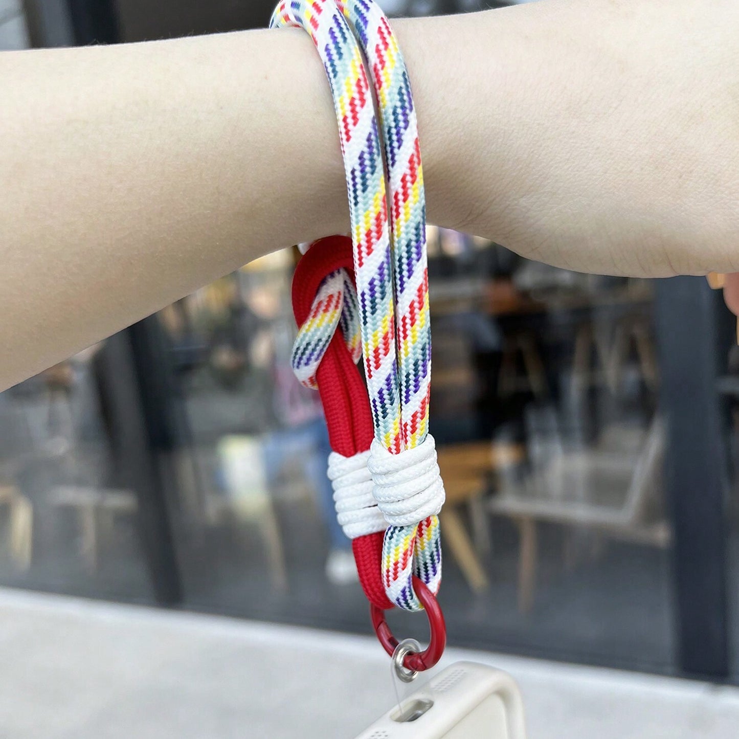 Universal Lanyard For Phone Cross-body Cell Phone Lanyard With All Smartphones (1 Pc 52 Inch Multicolor)