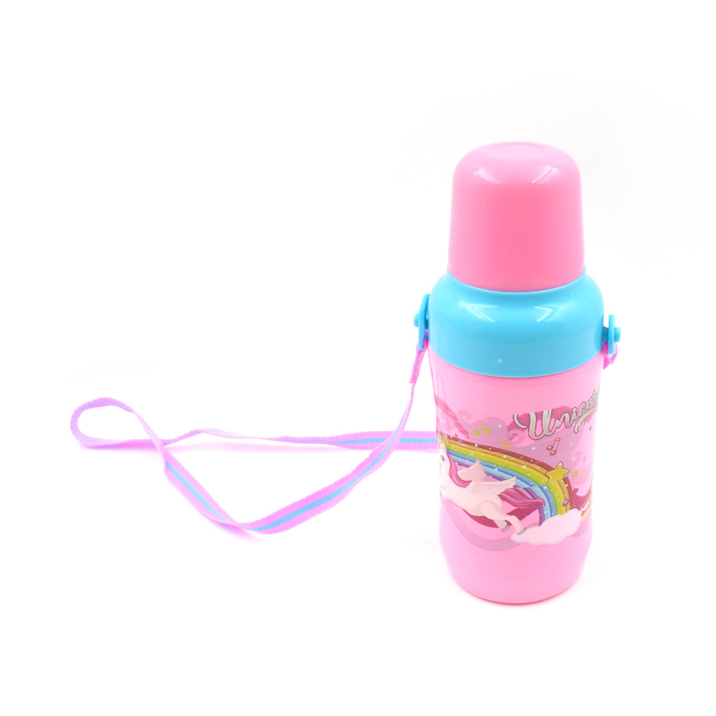 0398 Plastic Sports Insulated Water Bottle With Dori Straw Easy To Carry High Quality Water Bottle Bpa-free Leak-proof For Kids School For Fridge Office Sports School Gym Yoga (1 Pc 500ml)