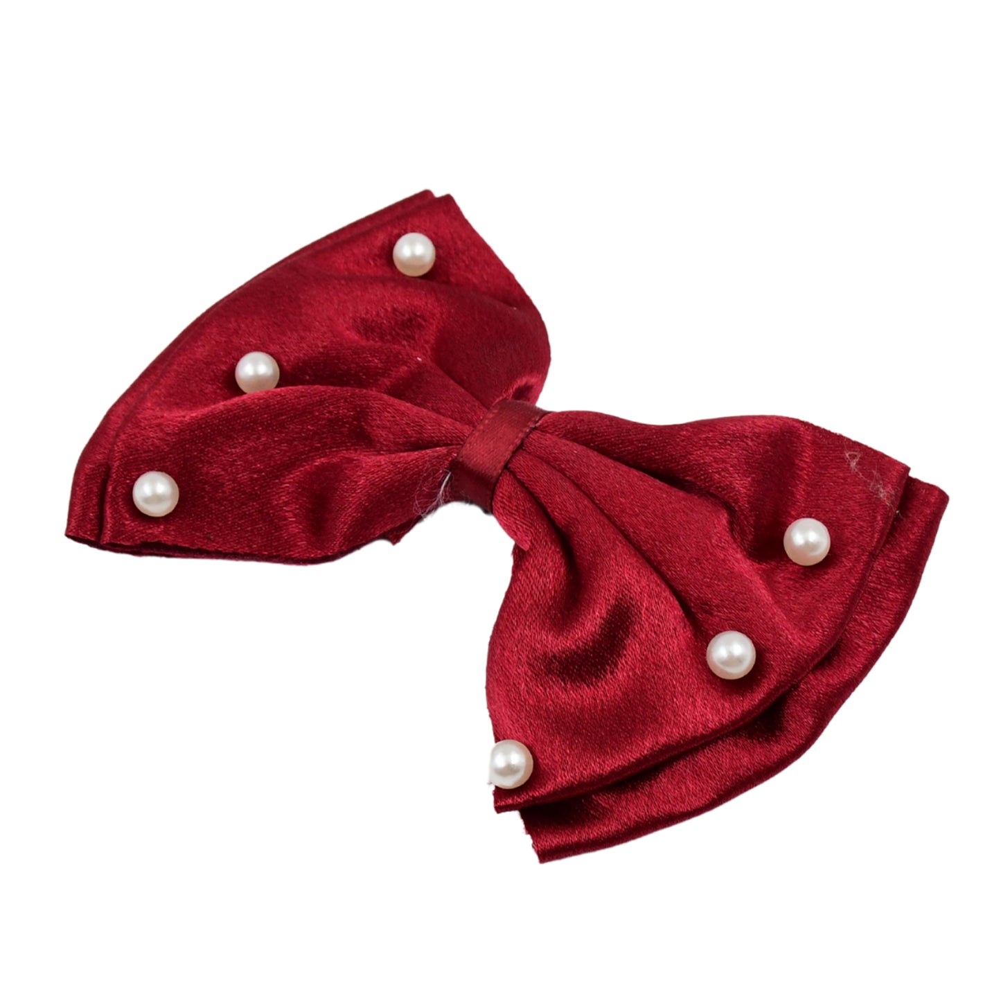 Hair Bow Knot Clip Suitable For Girls (1 Pc Multicolour)
