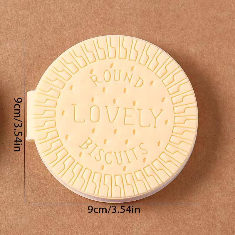 4145 Round Biscuits Diary Notebooks Original Biscuits Smell Writing Practice Book Early Learning Copybook Premium Biscuits Book ( 1pc Book )