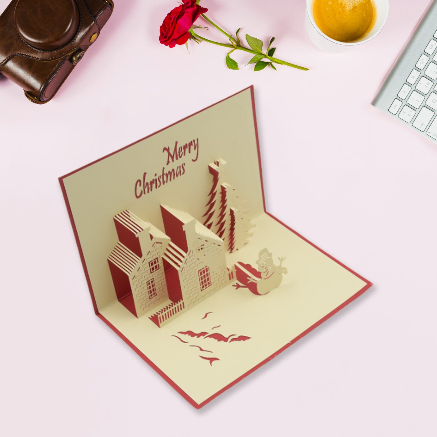 3d Paper Wish Card High Quality Paper Card All Design Card Good Wishing Card (Birthday Valentine Love Christmas Card) (1pc )
