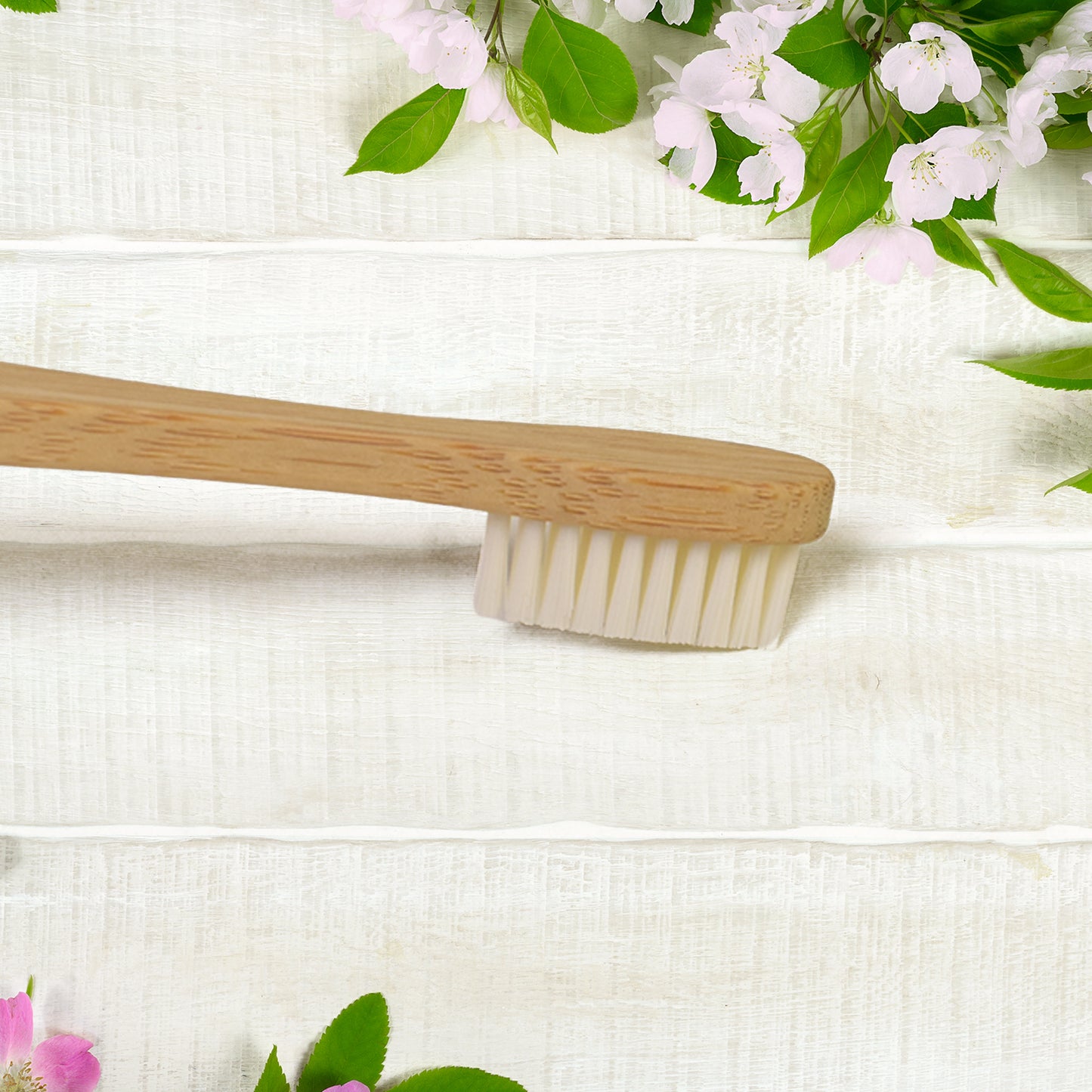 Wooden Bamboo Brush Toothbrush Ultra Soft Bristles (1 Pc)