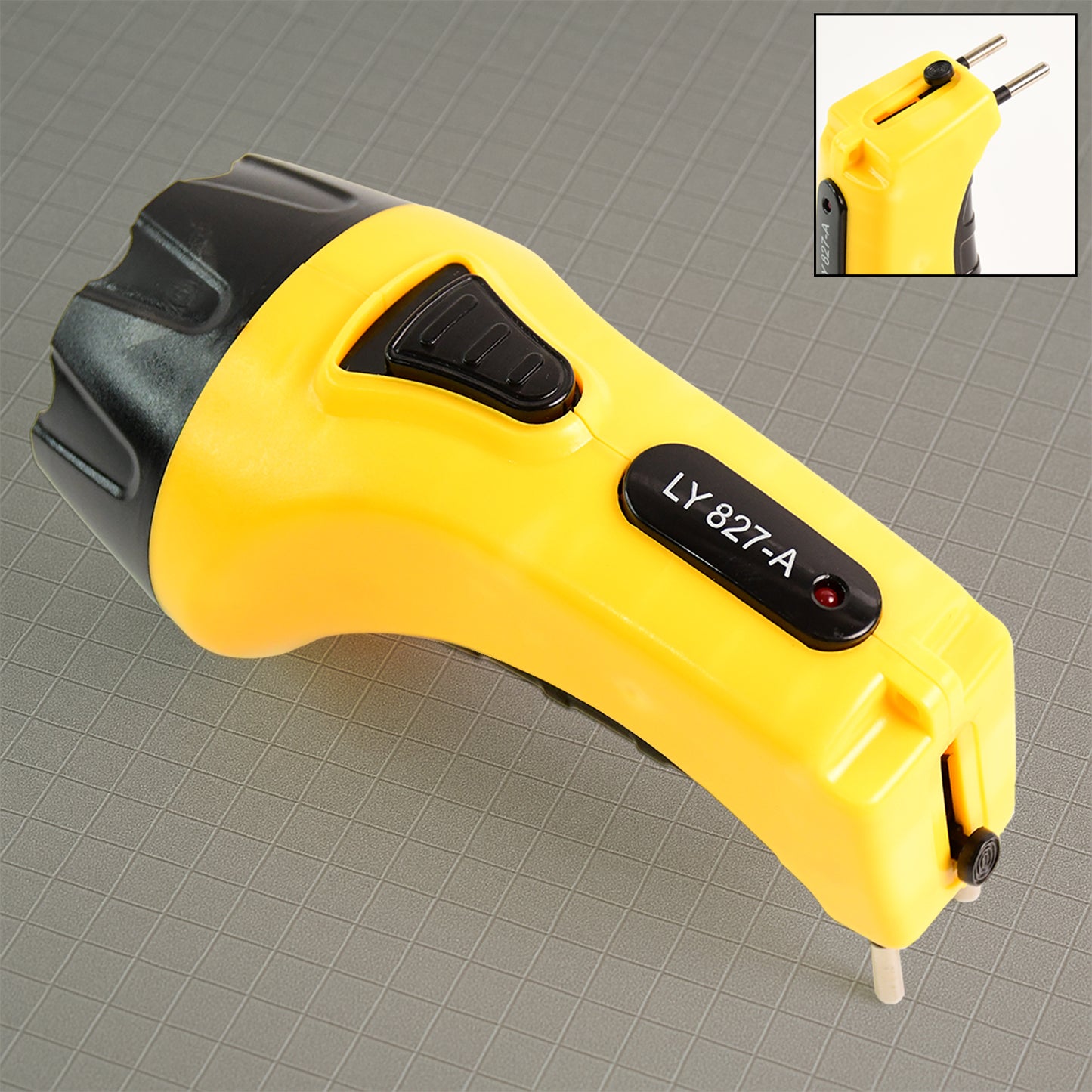 Rechargeable Led Torch Flashlight High-power Handheld Emergency Light With Built-in Plug