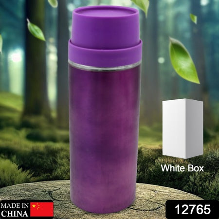 12765 Stainless Steel Water Bottle Leak Proof Rust Proof Hot Cold Drinks Gym Sipper Bpa Free Food Grade Quality Steel Fridge Bottle For Office Gym School (500 Ml Approx)