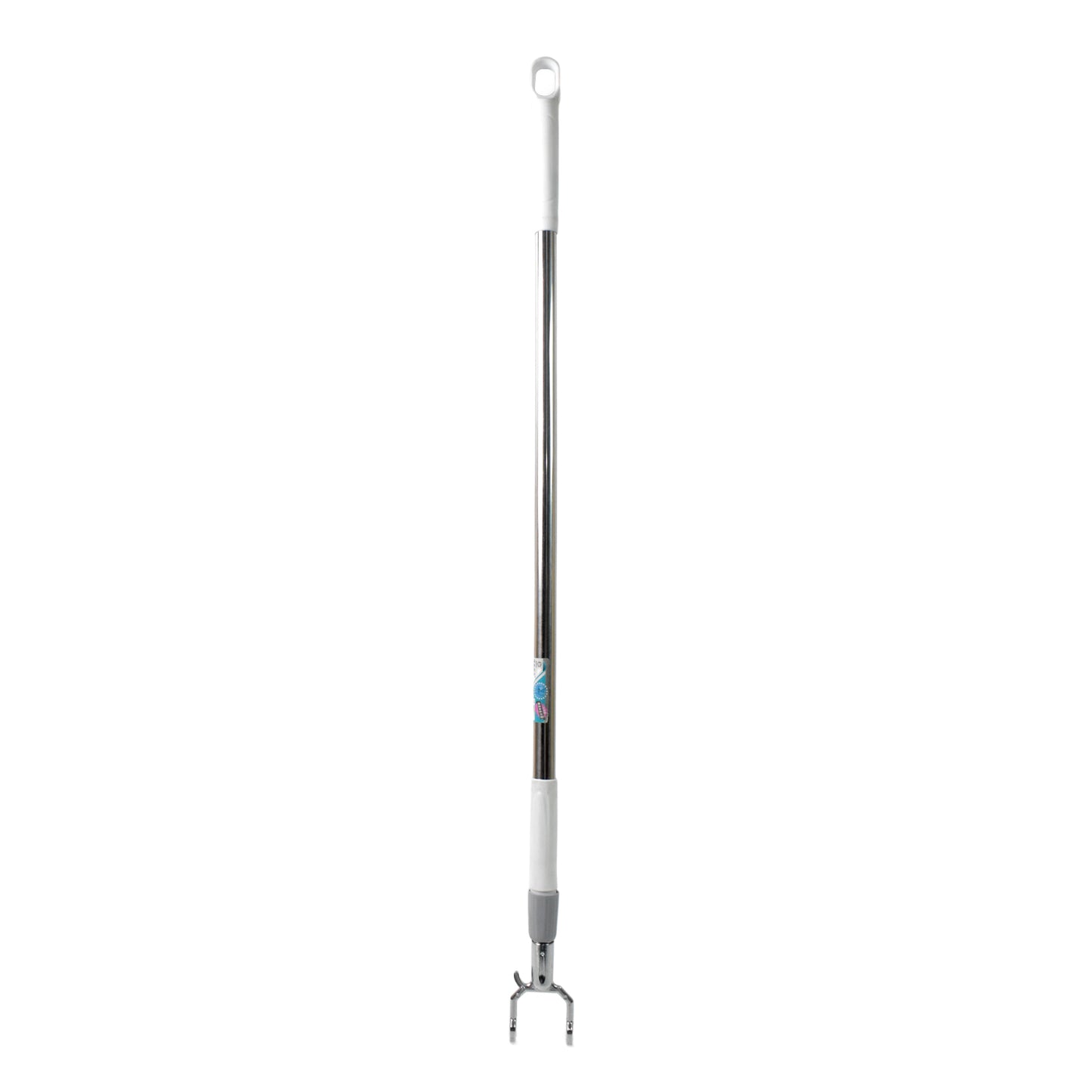 Stainless Steel Telescopic Pole Clothes Hooks Hanger (1 Pc 155 Cm)