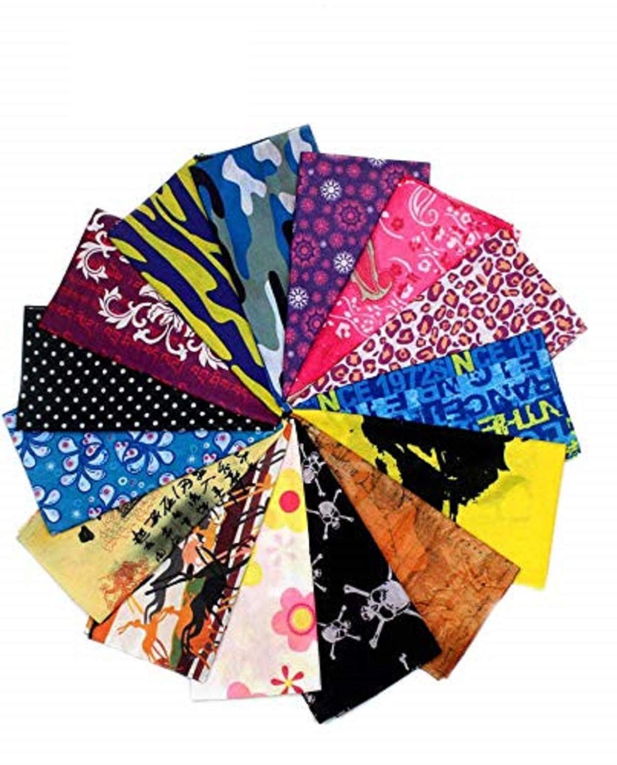 1357 Multifunctional Unisex Neck Gaiter Headband For Dust Sun Protection Headwear
