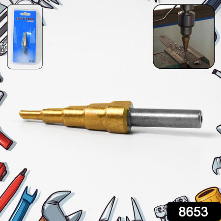 Step Drill Bit For Metal High-speed Steel Step Drill Bit (1 Pc 4-12 Mm)