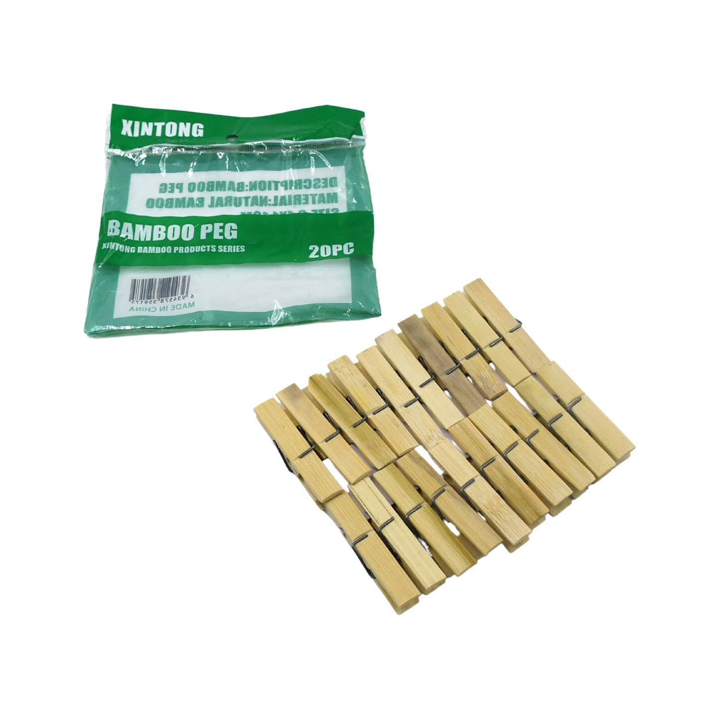 6071a Multipurpose Wooden Heavy Clip (20 Pieces) For Clothespin Dryer Hanger Photo Paper Peg Pin Craft Clips For School Arts Crafts Decoration