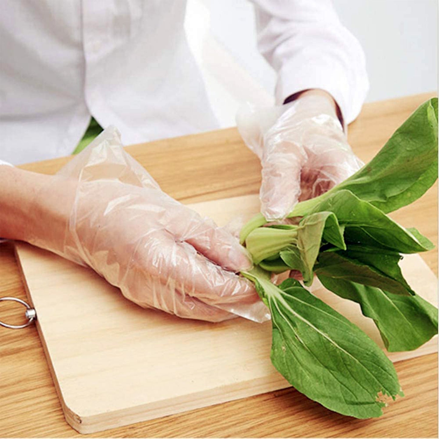 Eco-friendly Kitchen Hand Gloves Disposal Hand Gloves Free Size (100 Pc)