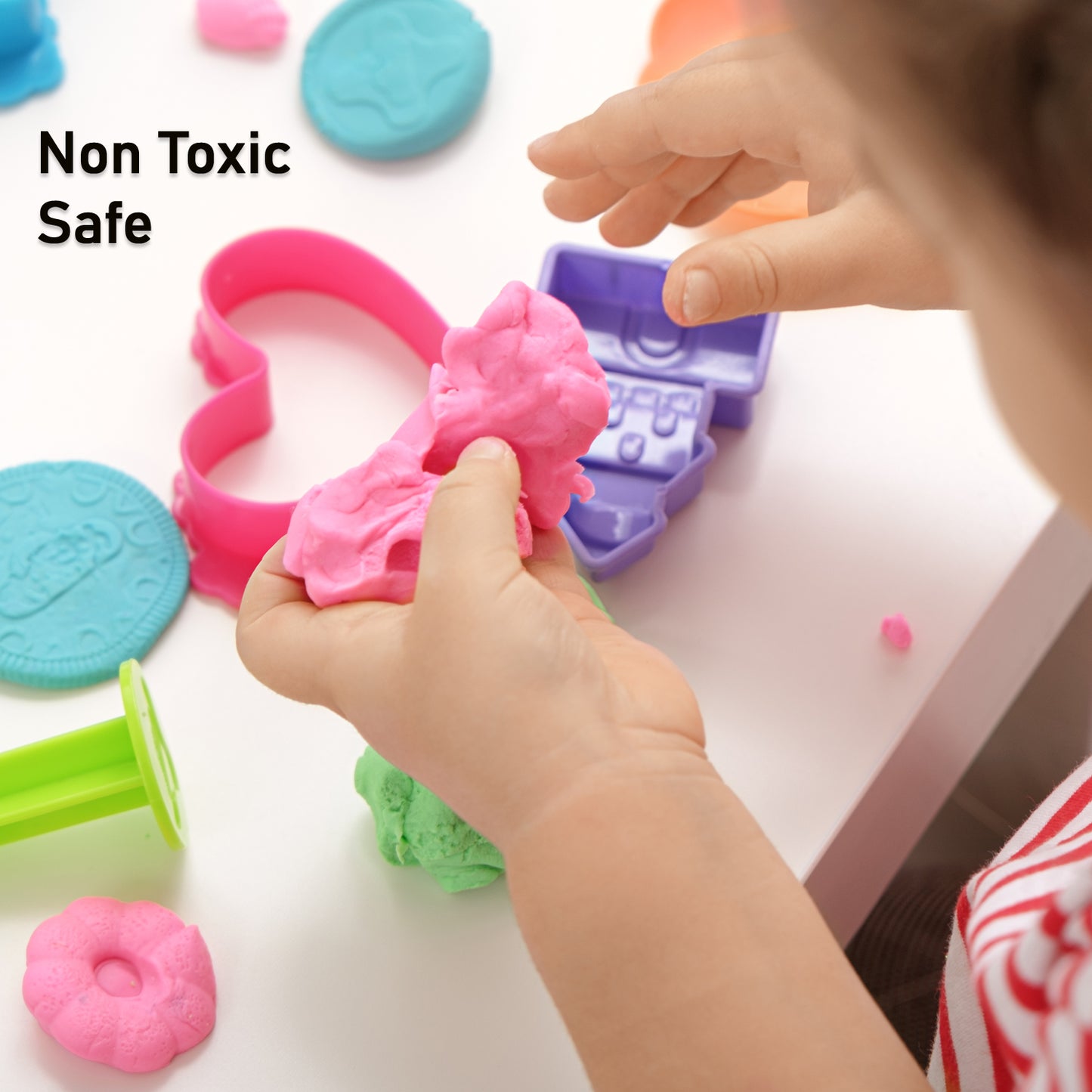 1960 Creative Sand For Kids Natural Kinetic Sand Kit For Kids Activity Toys Soft Sand Clay