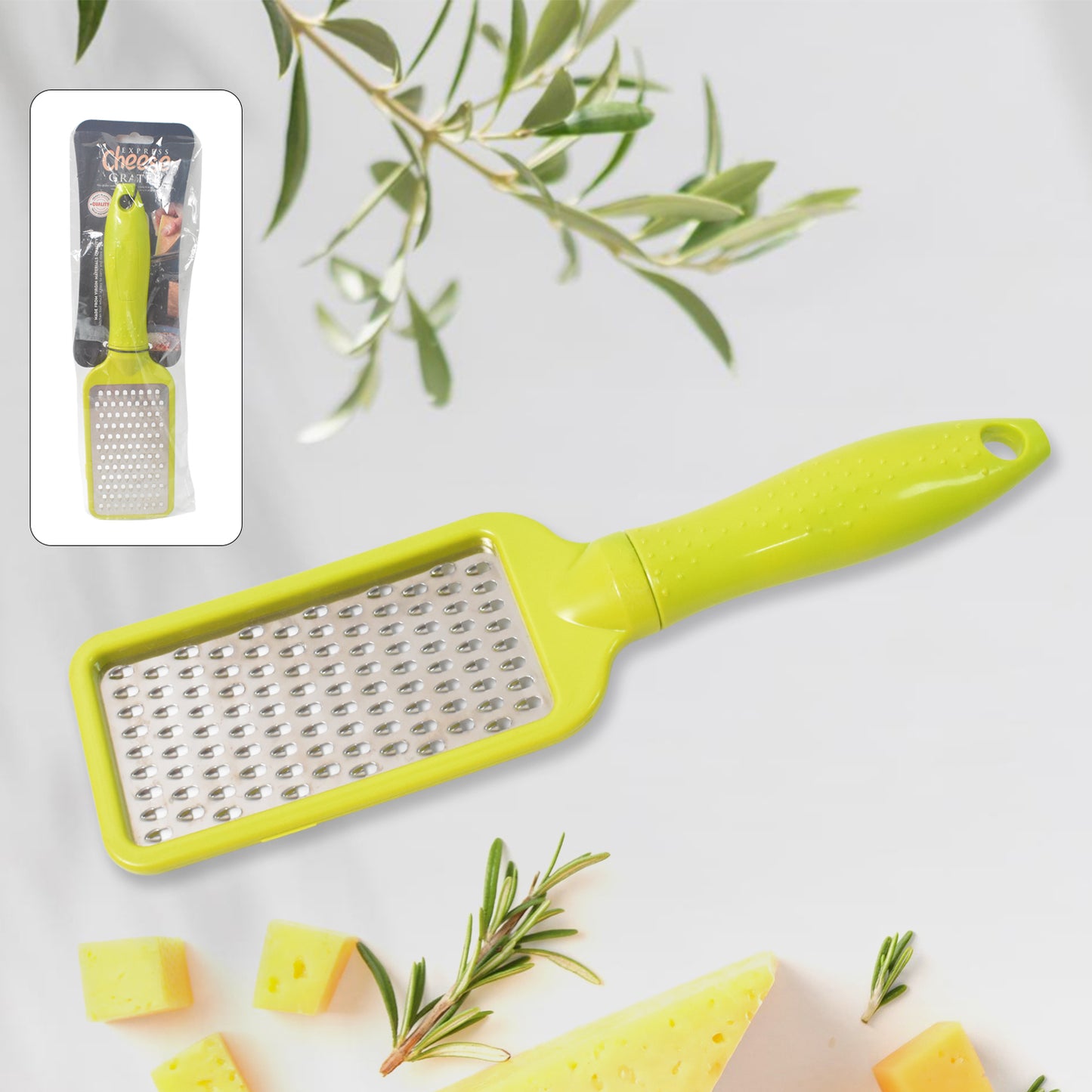 Stainless Steel Vegetables Fruits Shredder For Kitchen Cheese Grater (1 Pc)