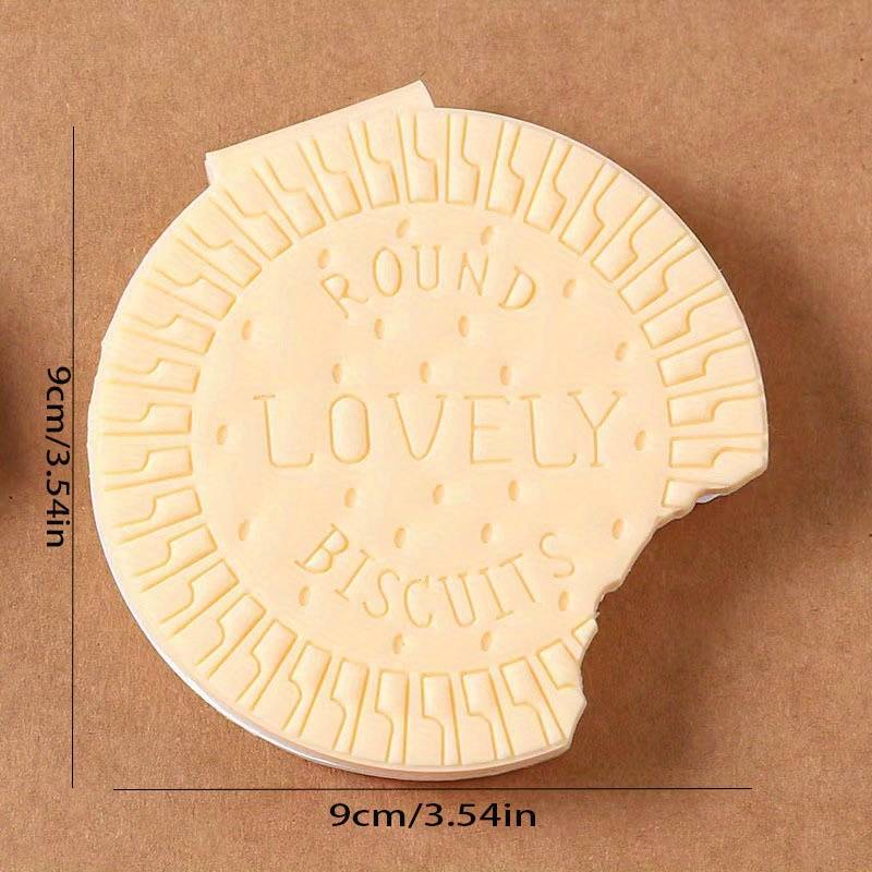 4145 Round Biscuits Diary Notebooks Original Biscuits Smell Writing Practice Book Early Learning Copybook Premium Biscuits Book ( 1pc Book )