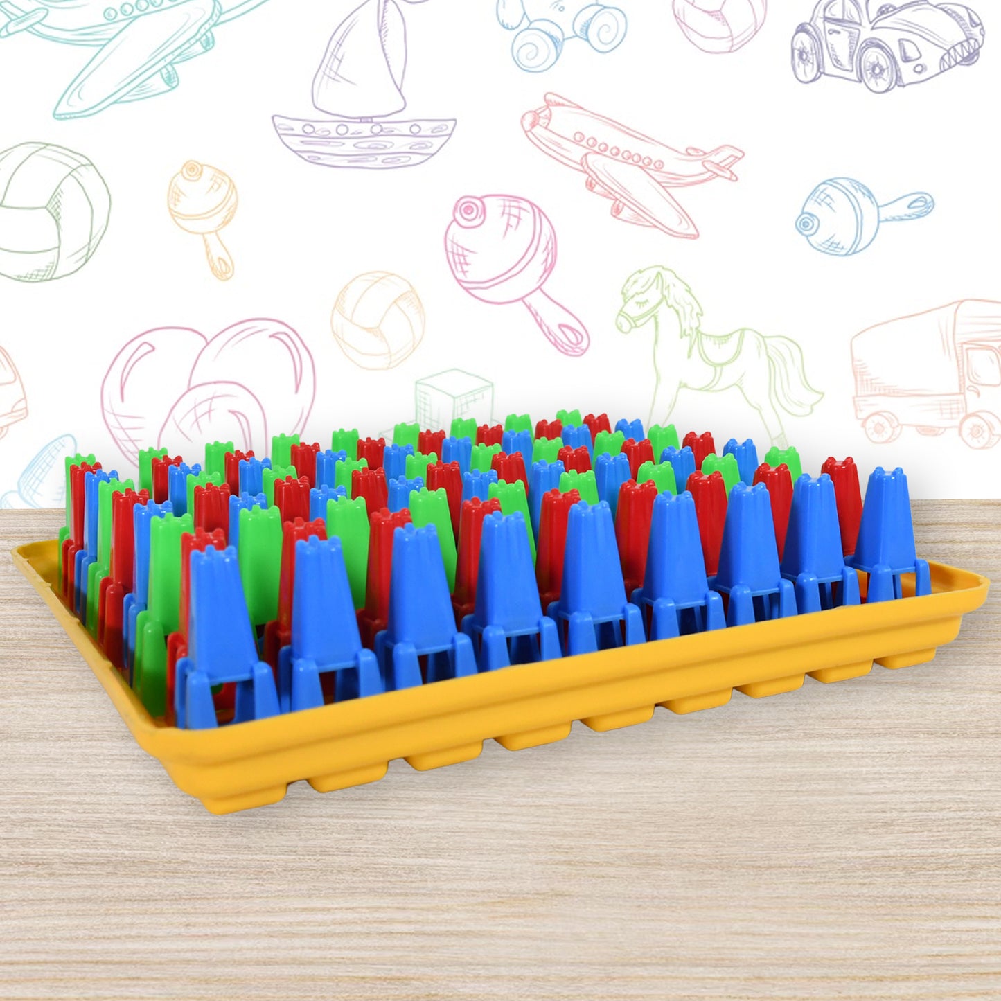 1936 Plastic Color Crush Game Board A Puzzle Game Challenges Educational Board Games Game For Kids Adults Birthdaygift(1 Set)