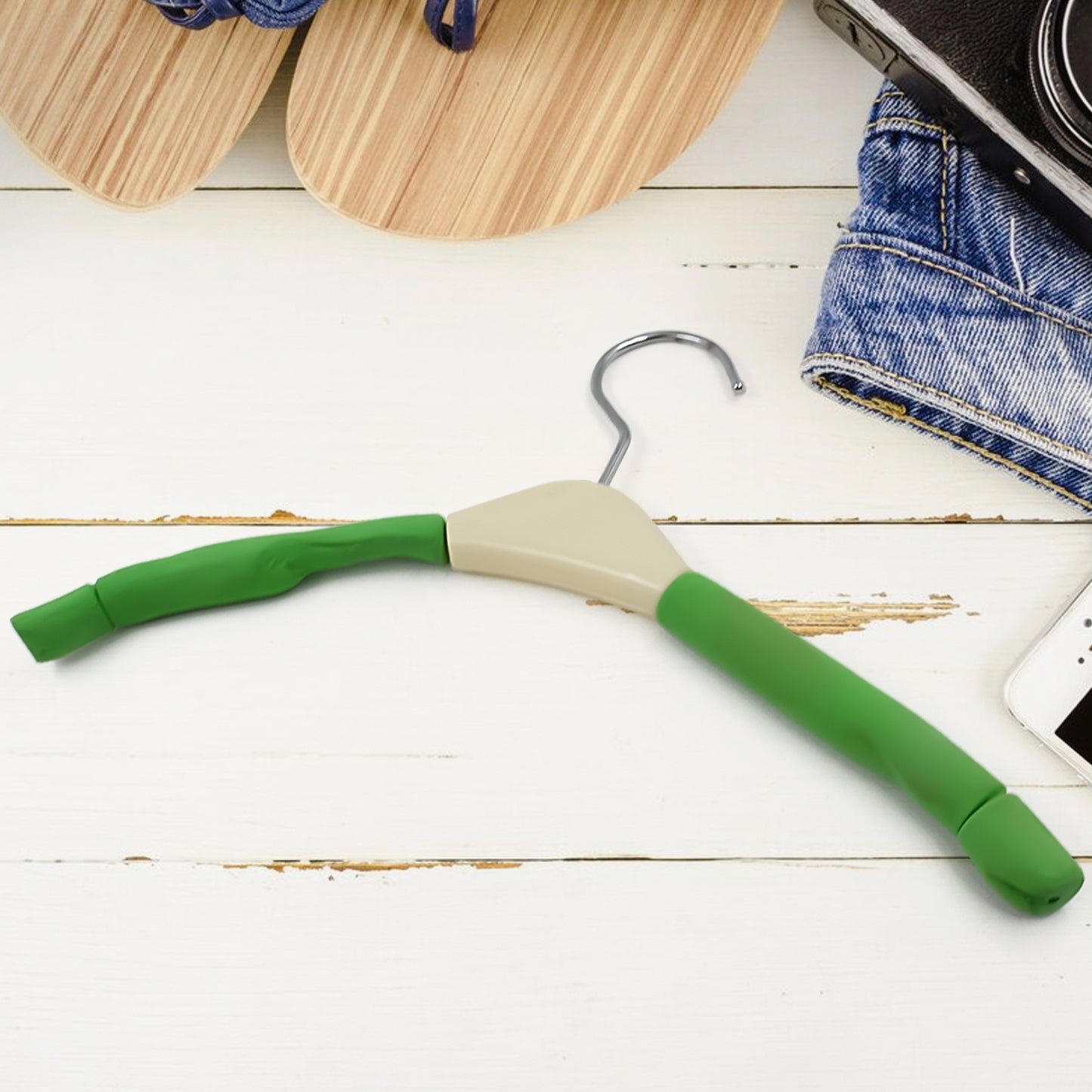 Solid Sponge Hanger Non-slip Hanger Home No Trace Clothes Hanging Pants Clip Clothing Store Hangersclothes Hanger For Closet Wedding Dress Women Men Children Clothing (1 Pc Mix Color)